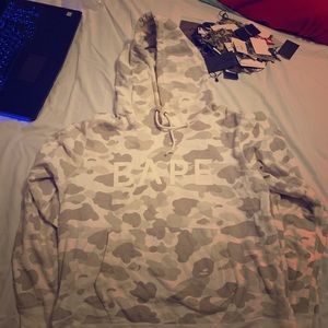 Grey Camo Bape Hoodie